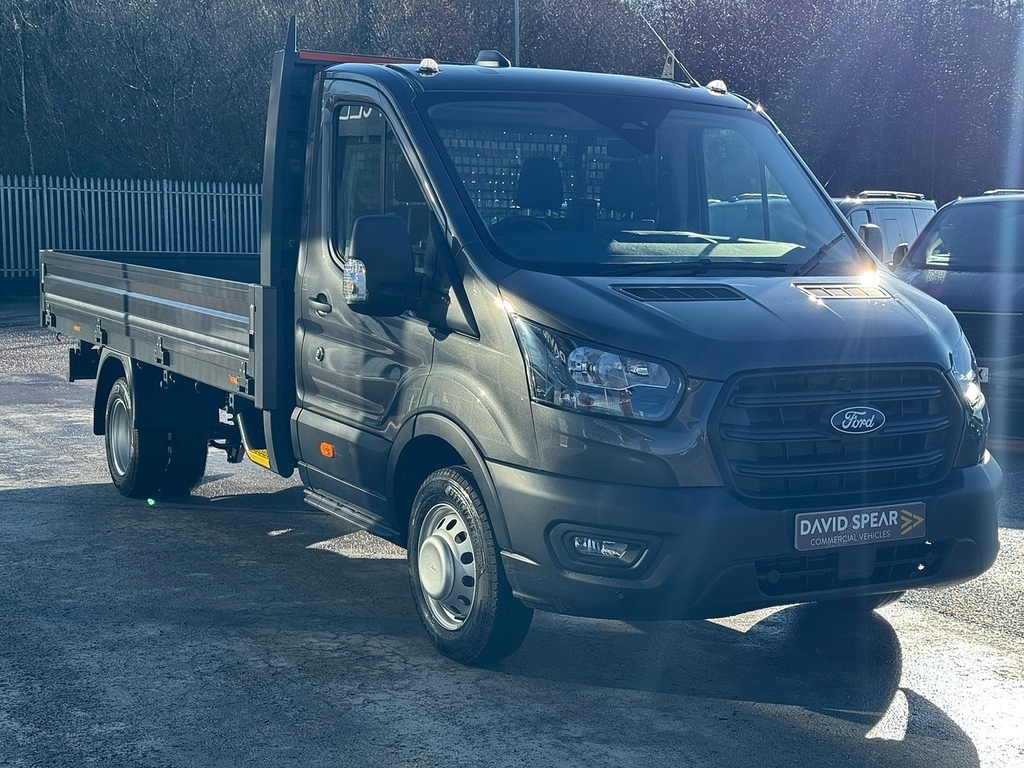 Ford Transit Custom 2.0 Tdci 165Ps 350Drw L4 Lwb 4.2 Metre Dropside W Grey #2