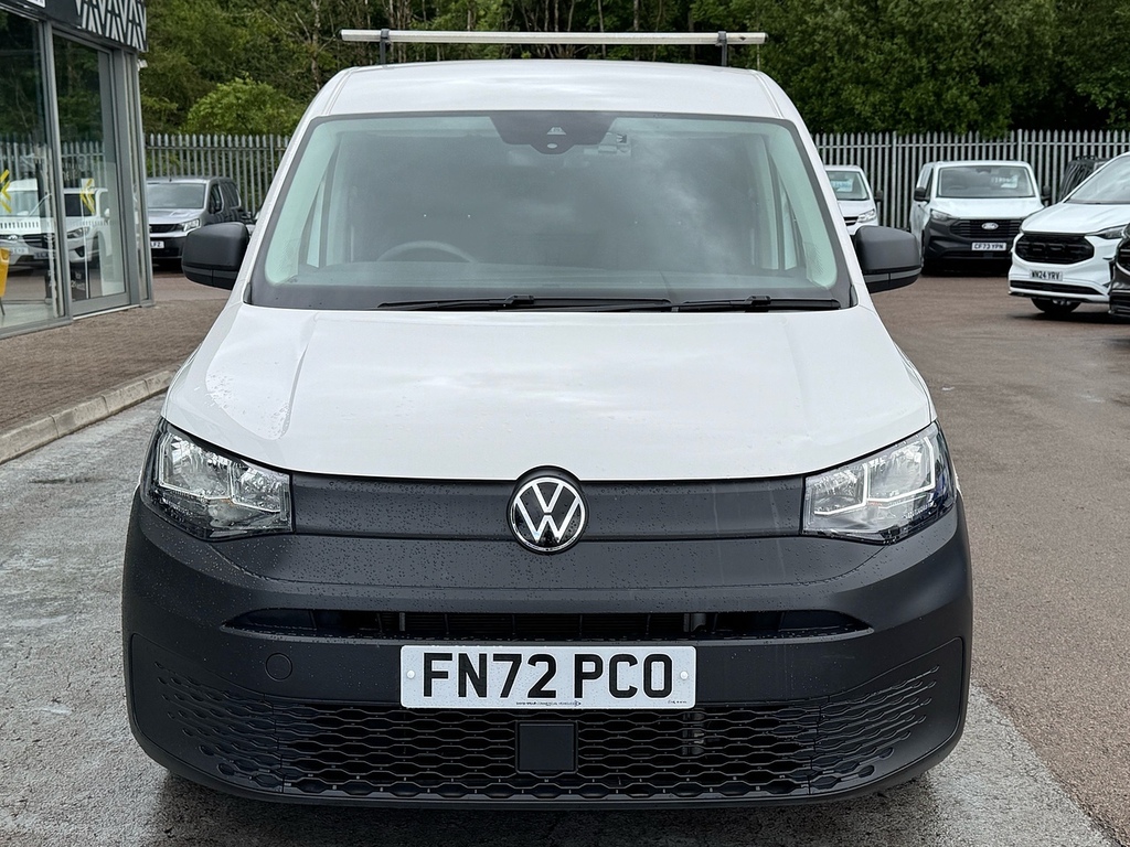 Volkswagen Caddy Tdi C20 Commerce 75Ps Swb With Air Con, Roof Rack, White #6