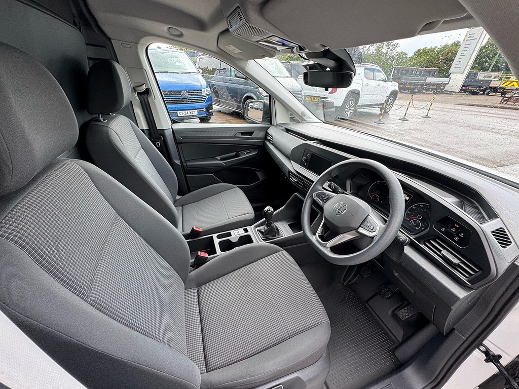 Volkswagen Caddy C20 Cargo Commerce Pro Swb 122 Ps 2.0 Tdi 7Sp Dsg Silver #9