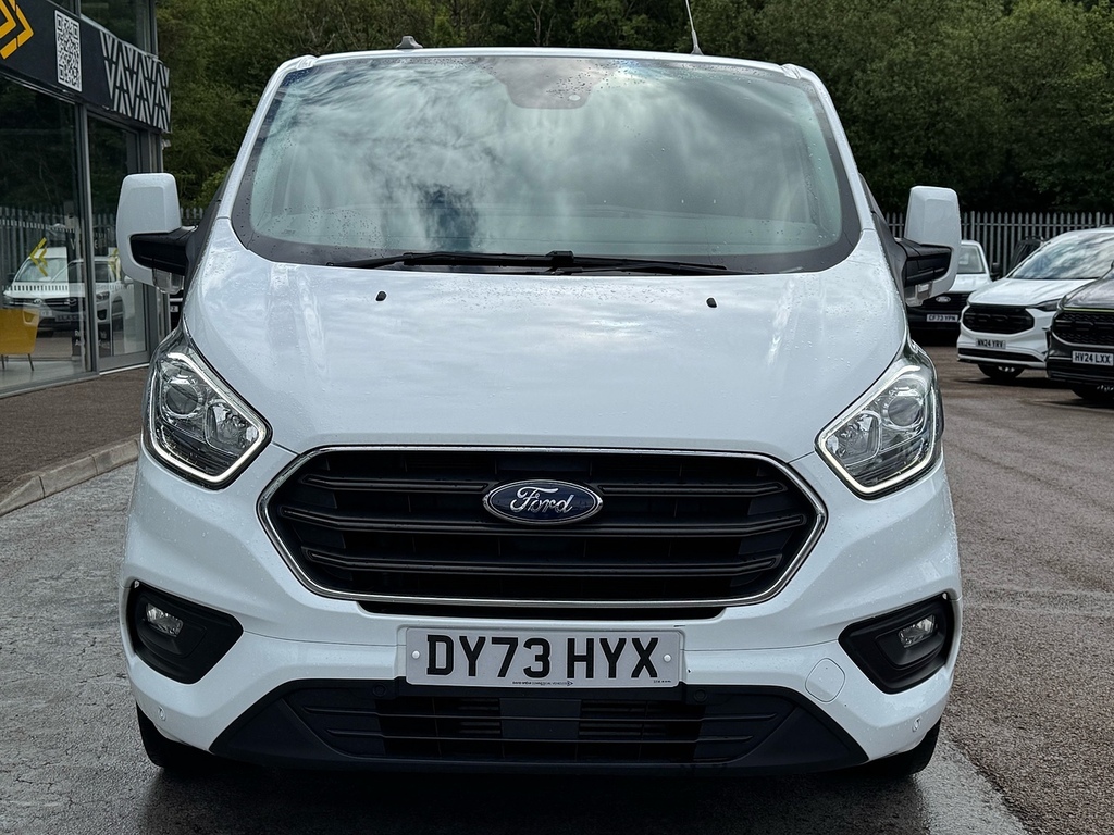 Ford Transit Custom Tdci 130Ps 320 Limited L2 6 Seat Kombi Crew Van Wi DY73HYX White #6