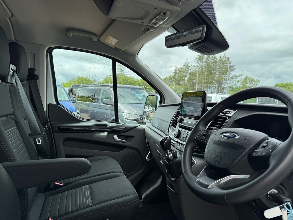 Ford Transit Custom Tdci 130Ps 320 Limited L2 6 Seat Kombi Crew Van Wi DY73HYX White #5