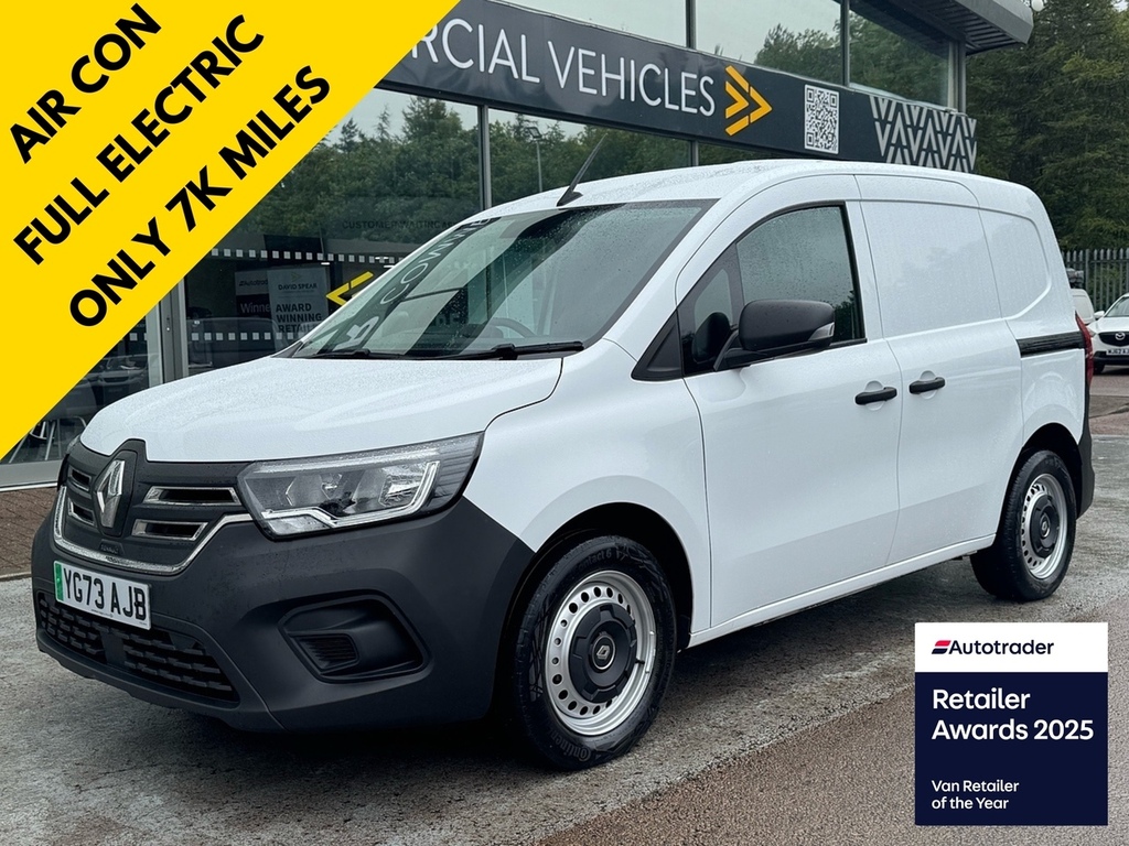 Renault Kangoo E-tech Ml19 45Kwh Start 120Ps With Air Con, C White