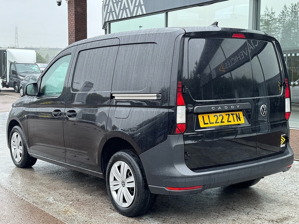 Volkswagen Caddy Tsi C20 Commerce Swb 114Ps With 1 Owner, Cruise Co Black #4