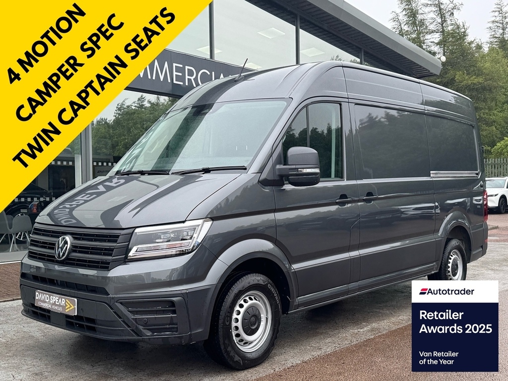 Volkswagen Crafter Tdi Cr35 Commerce Plus 177Ps 4Motion Mwb Camper Sp Grey