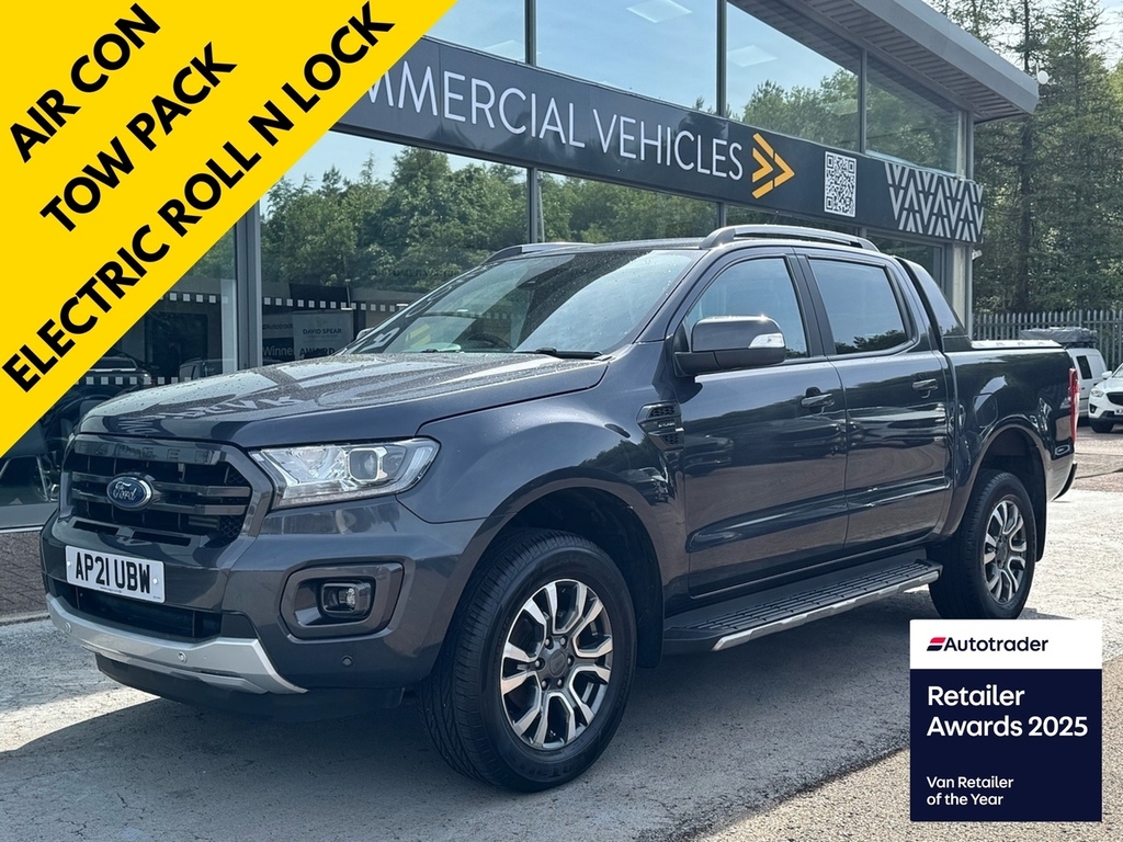 Ford Ranger Ecoblue Wildtrak 213Ps 4Wd With Roll Blue