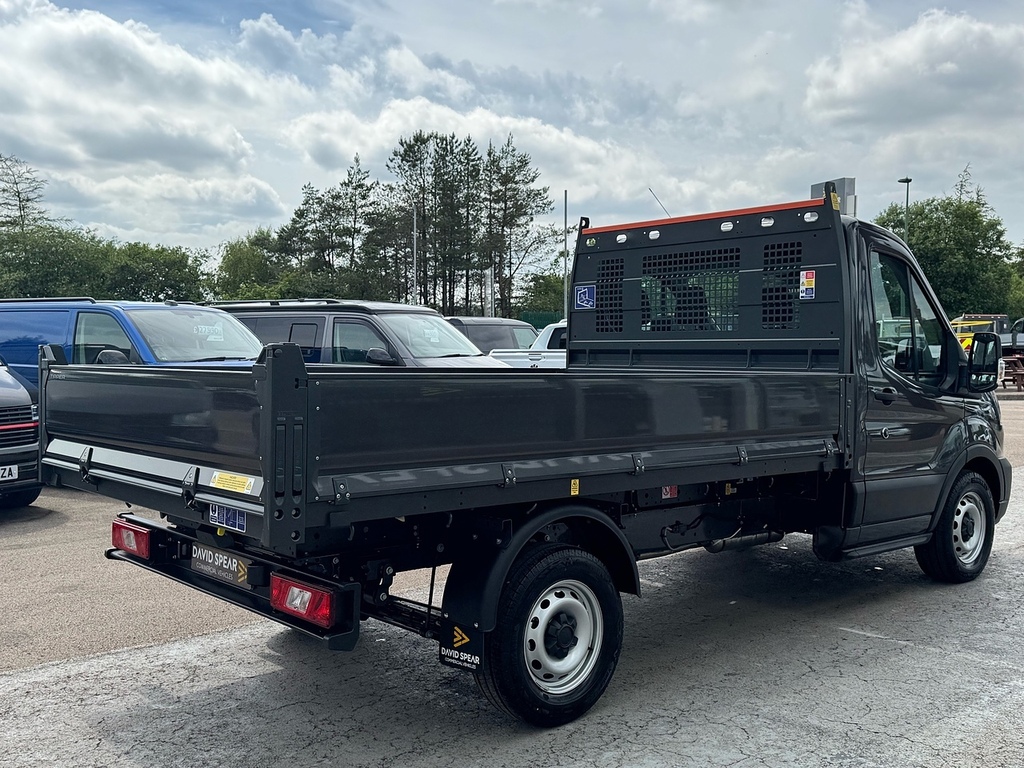 Ford Transit Custom 130Ps 350 Leader Single Cab Tipper Srw With A Grey #2