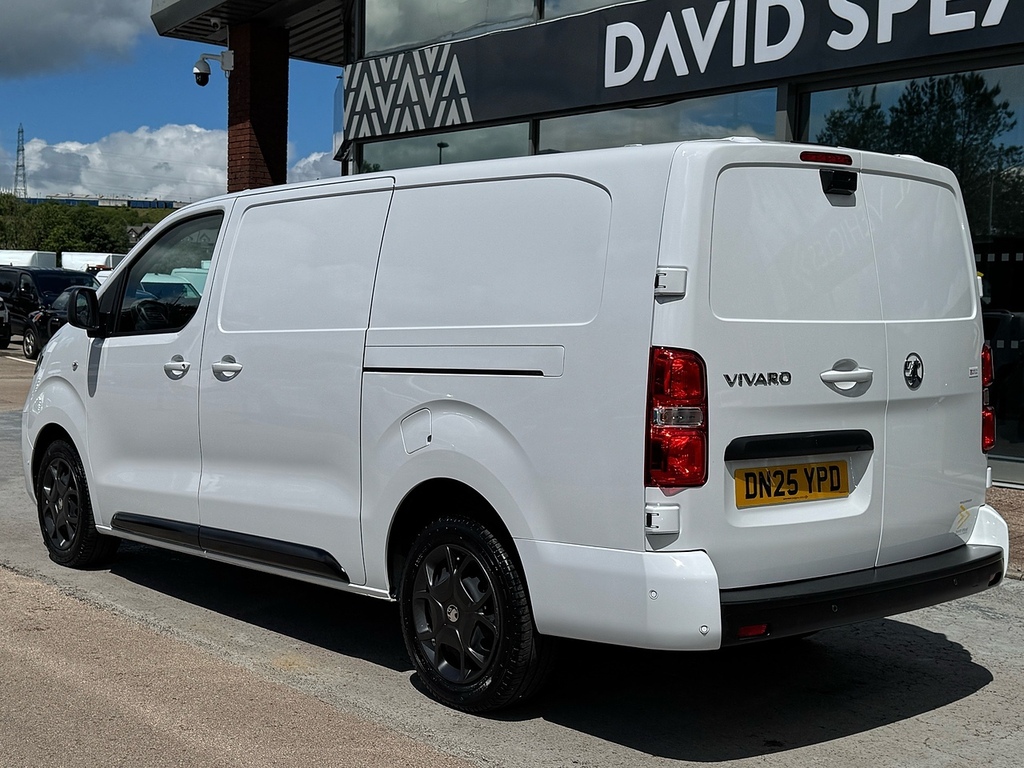 Vauxhall Vivaro Turbo D Pro 145Ps Lwb L2 With Air Con, Front And R White #4