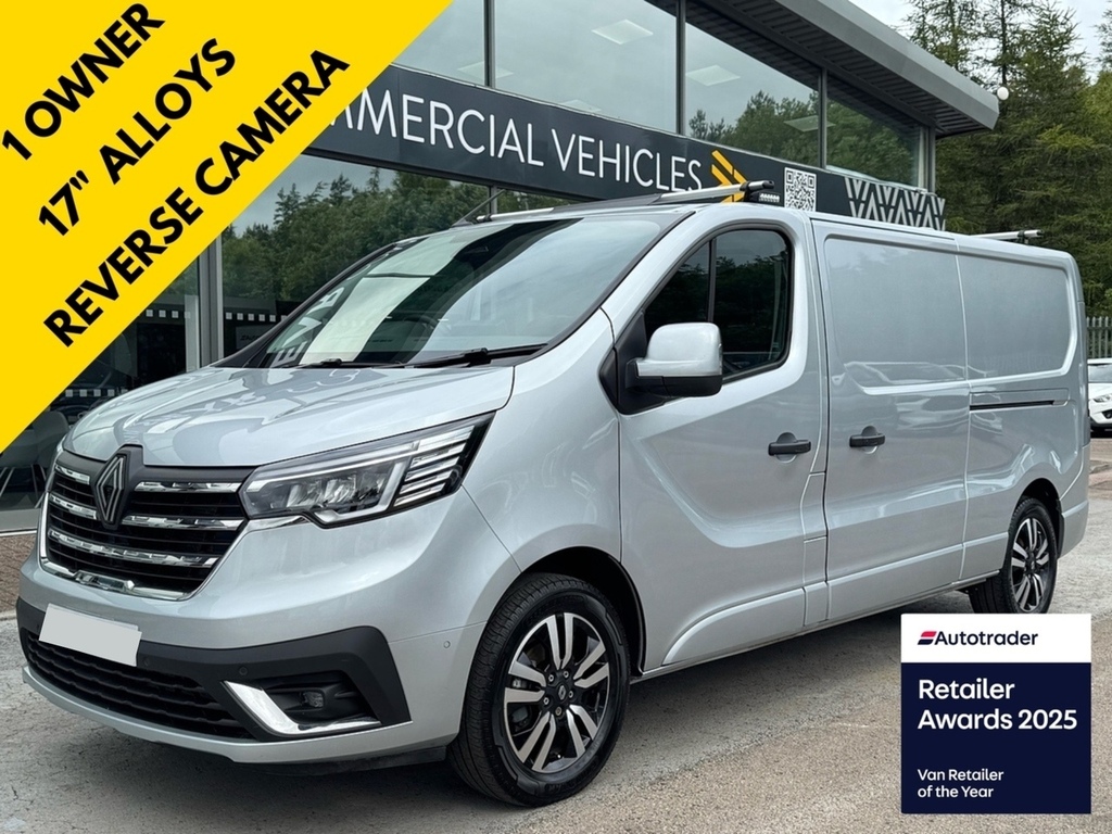 Renault Trafic Dci 150Ps Ll30 Extra Sport L2 Lwb With Rev Cam, Ro Grey