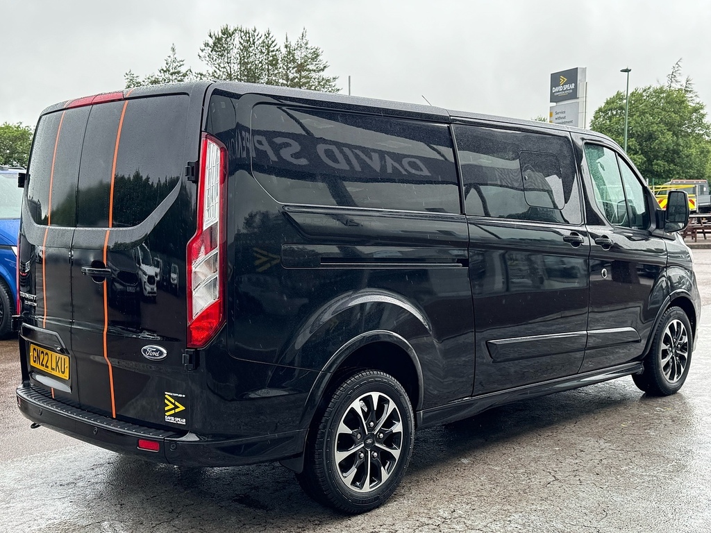 Ford Transit Custom 320 Ecoblue Sport 185Ps L2 Lwb 5 Seater Kombi With Black #2