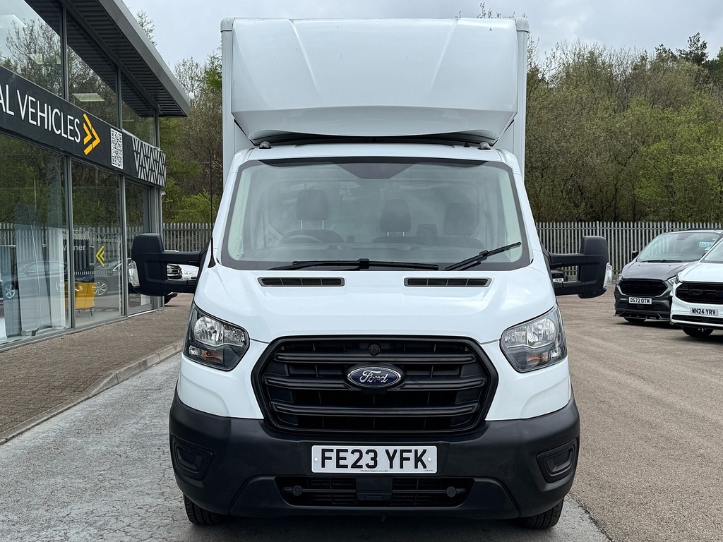 Ford Transit Custom 350 Ecoblue Luton Drw L4 With Tail Lift Roller S White #6