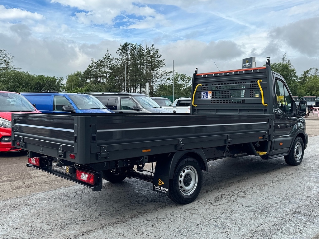 Ford Transit Custom 2.0 Tdci 130Ps 350 Srw L4 Lwb 4.2 Metre Dropside W Grey #2