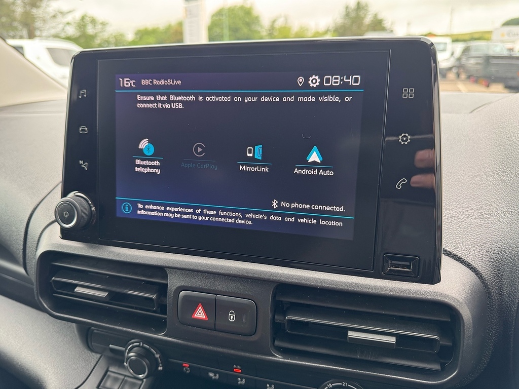 Citroen Berlingo 1.5 Bluehdi 1000 Enterprise M Pro Panel Van Di White #18