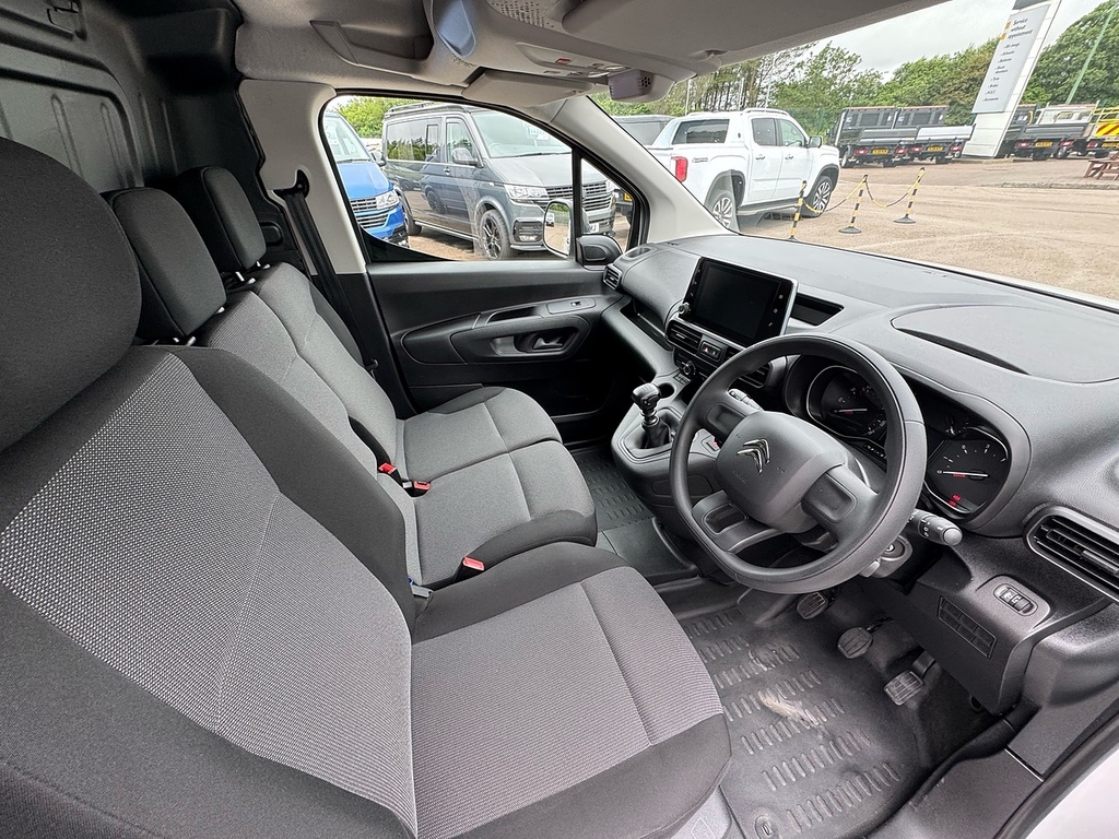 Citroen Berlingo 1.5 Bluehdi 1000 Enterprise M Pro Panel Van Di White #9