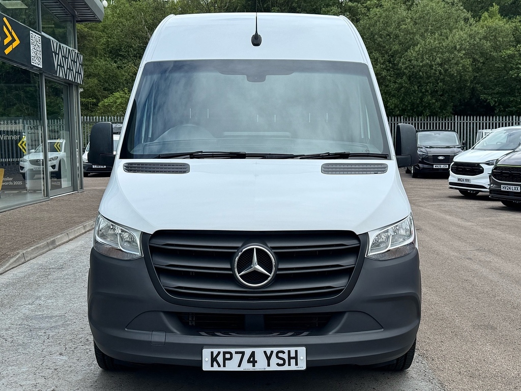 Mercedes-Benz Sprinter 315 Cdi Premium 150Ps L2 H2 With Air Con, Cruise C White #6