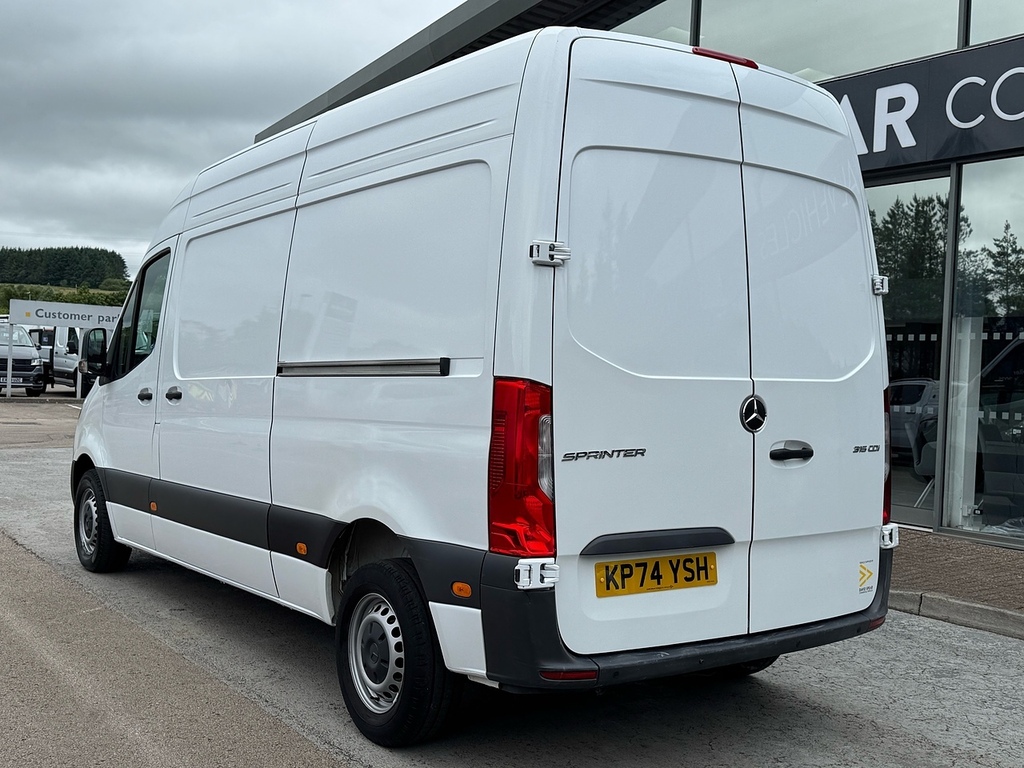 Mercedes-Benz Sprinter 315 Cdi Premium 150Ps L2 H2 With Air Con, Cruise C White #4