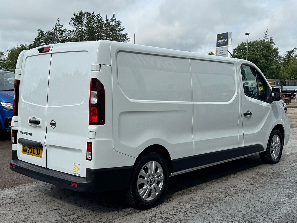 Nissan Primastar Dci 130Ps 30 Tekna L2 Lwb With Air Con, Reverse Ca White #2