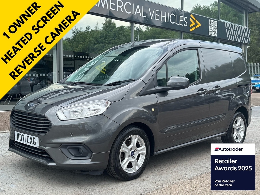 Ford Transit Courier Ecoboost Limited 100Ps With Sat Nav, Air Con Hea