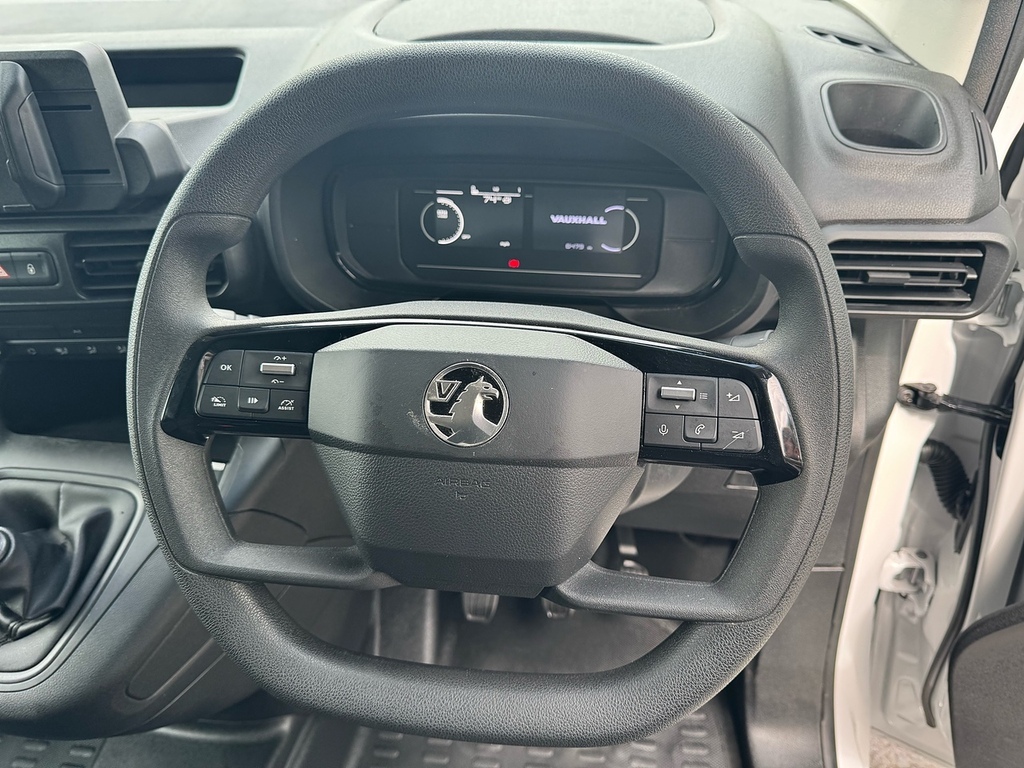 Vauxhall Combo 1.5 Turbo D 100Ps Prime H1 Van White #15