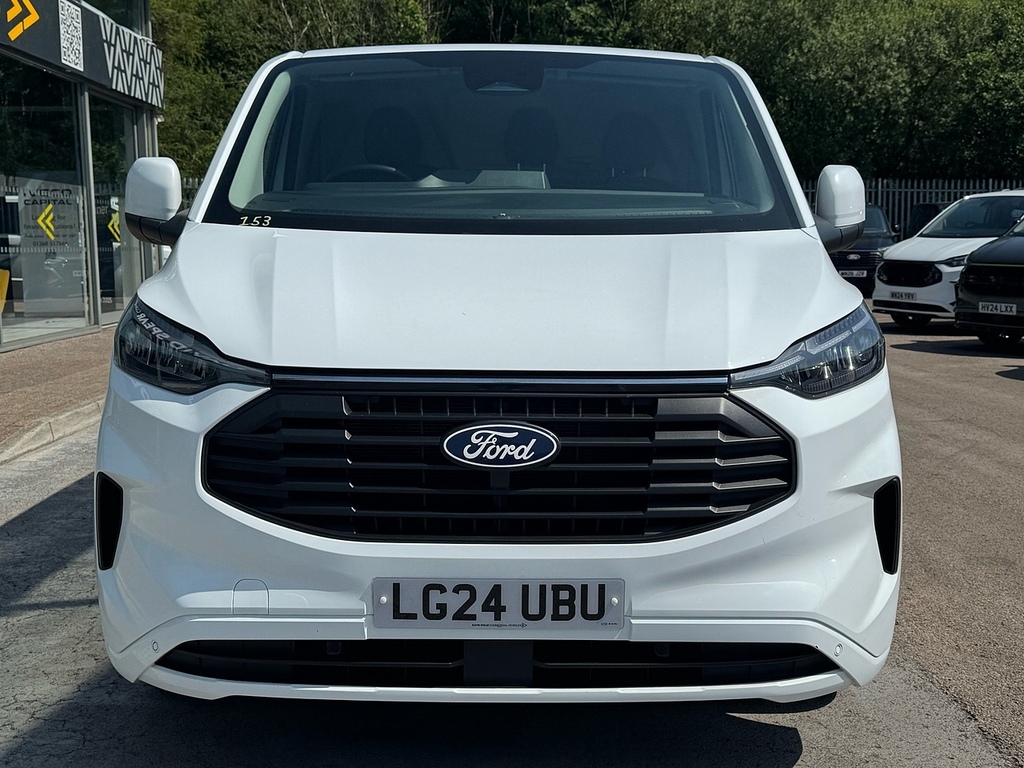 Ford Transit Custom 300 Ecoblue Limited L2 Lwb 136Ps With Heated Seats White #6