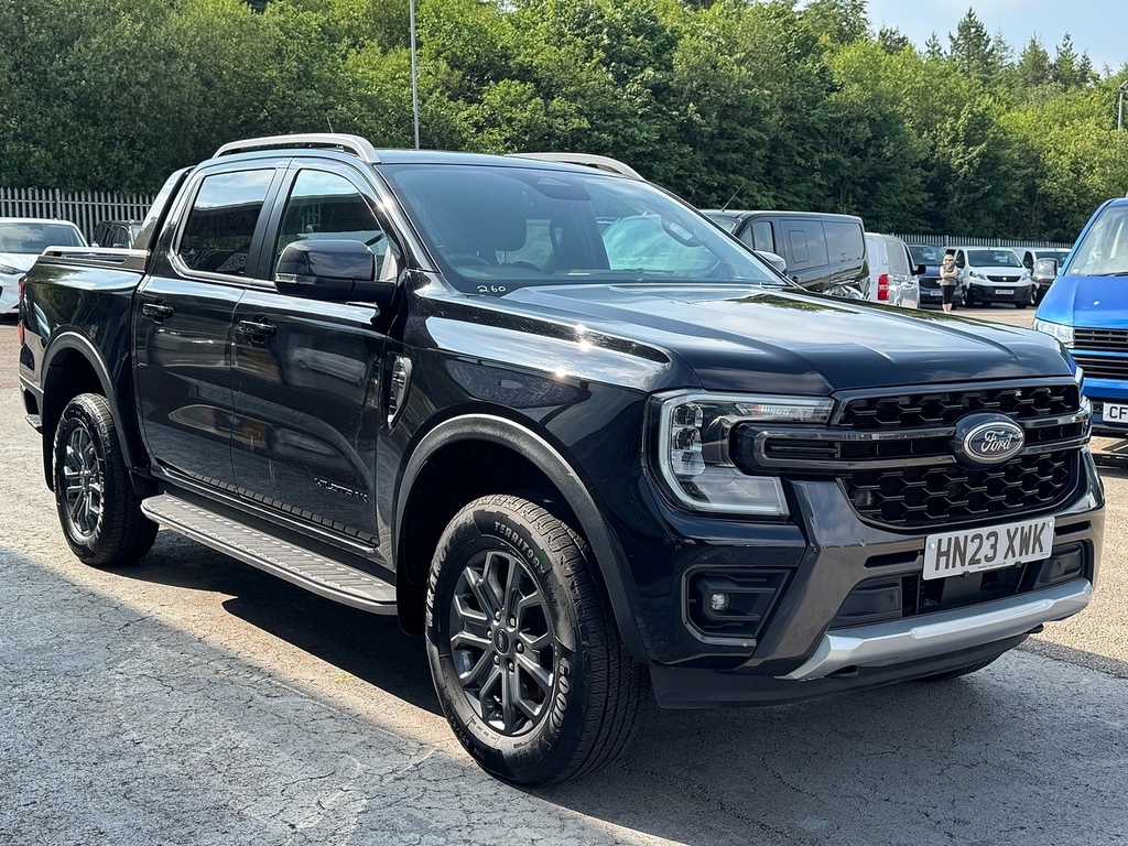 Ford Ranger Ecoblue Wildtrak 205Ps 4Wd With Adaptive Crui Black #3