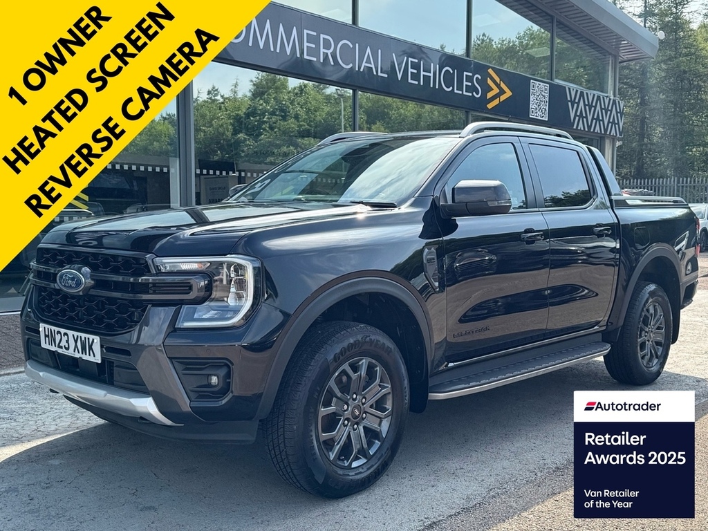 Ford Ranger Ecoblue Wildtrak 205Ps 4Wd With Adaptive Crui Black