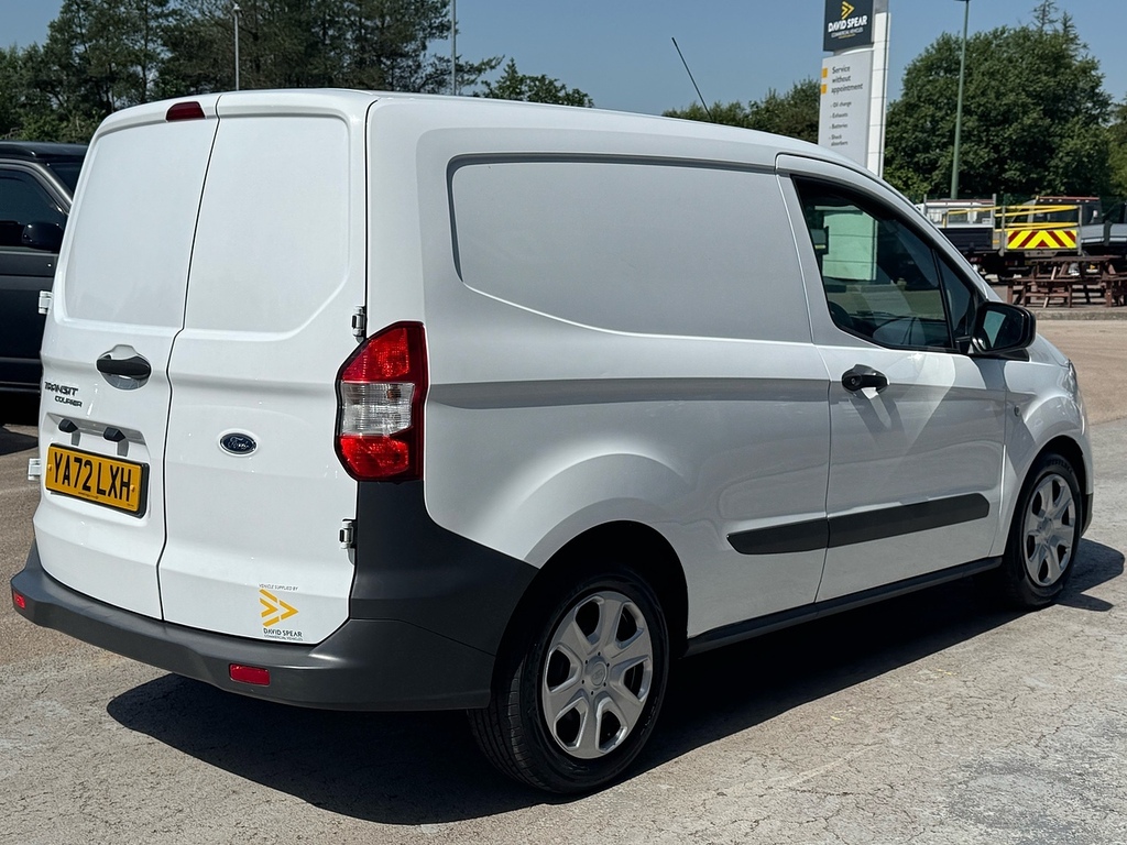 Ford Transit Courier Ecoboost Trend 100Ps With Dab Radio, Heated Screen White #2