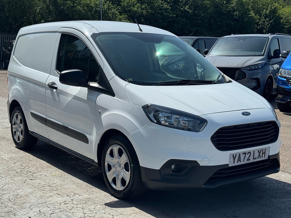 Ford Transit Courier Ecoboost Trend 100Ps With Dab Radio, Heated Screen White #3