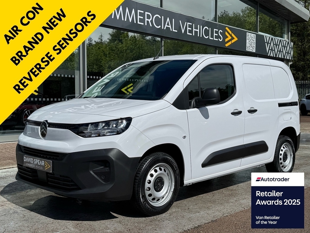 Citroen Berlingo Bluehdi 1000 Enterprise Plus Swb 100Ps With Air Co White