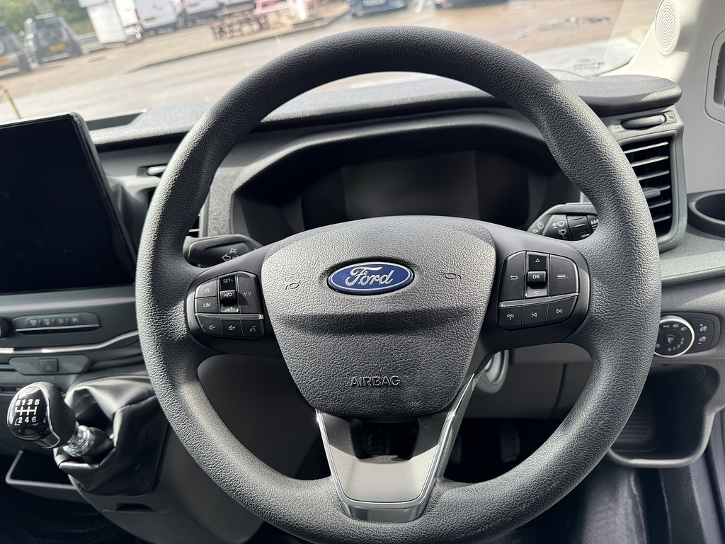 Ford Transit Custom Tdci 165Ps 350 7 Seat Double Cab 1-Way Tipper Drw Grey