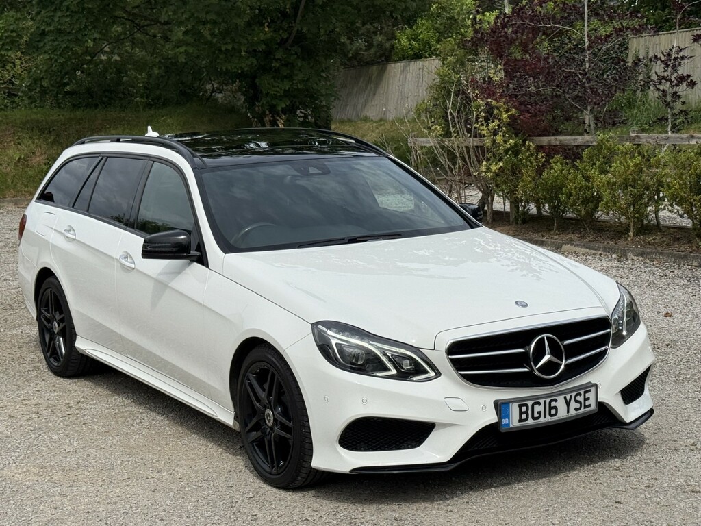Mercedes-Benz E Class 3.0 E350 V6 Bluetec Amg Night Edition White