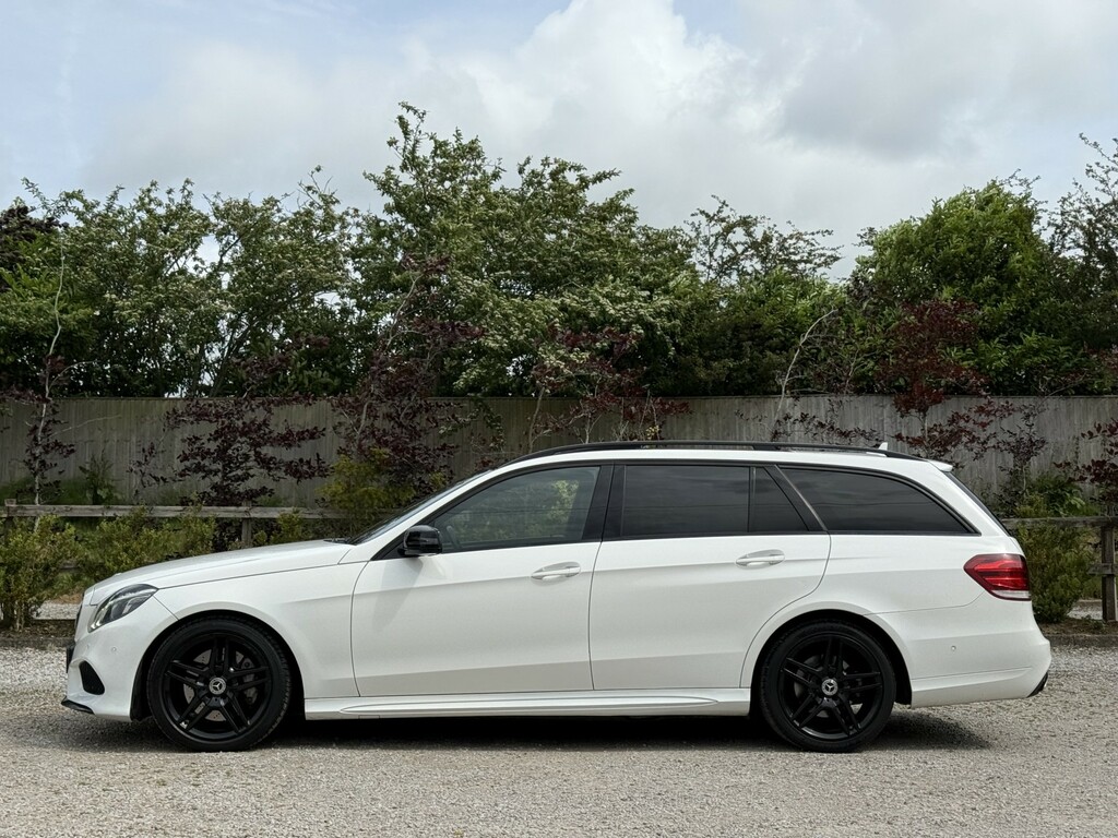 Mercedes-Benz E Class 3.0 E350 V6 Bluetec Amg Night Edition White #5