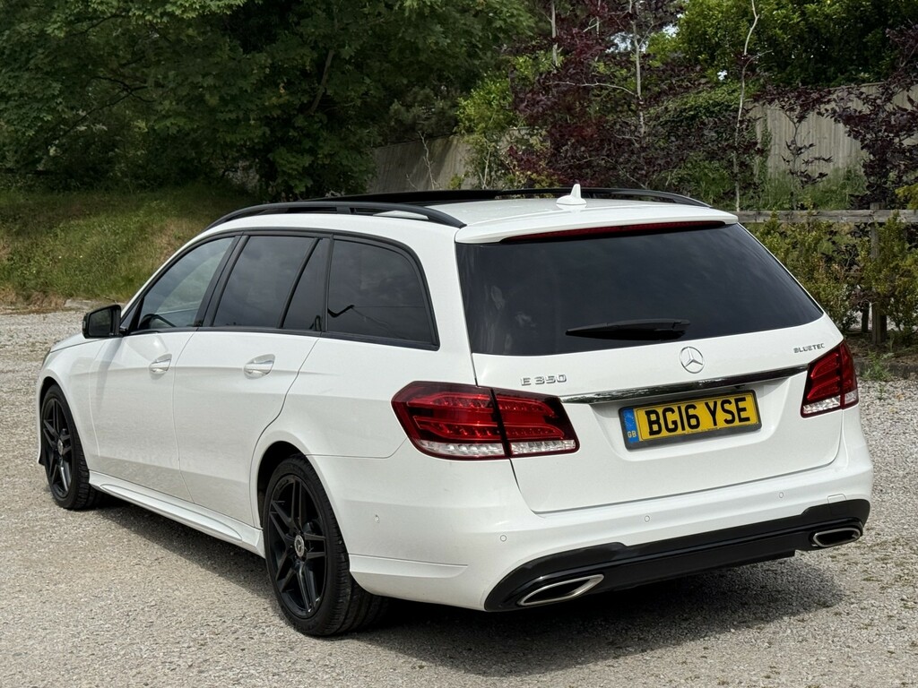 Mercedes-Benz E Class 3.0 E350 V6 Bluetec Amg Night Edition White #6