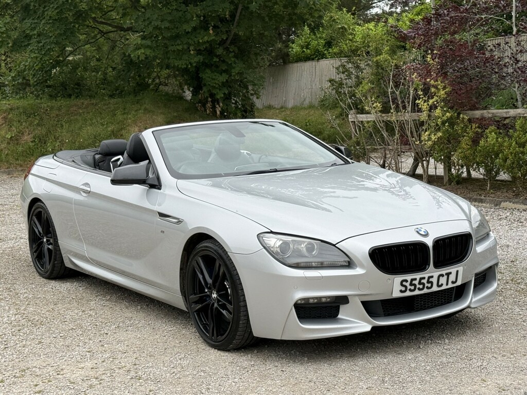 BMW 6 Series 3.0 640D M Sport Convertible Silver