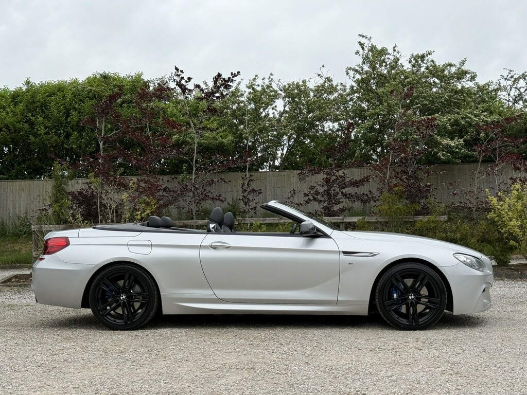 BMW 6 Series 3.0 640D M Sport Convertible Silver #2