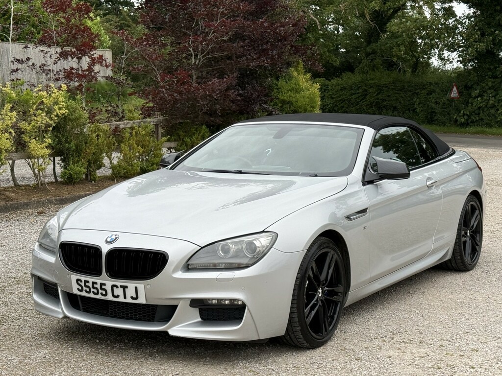 BMW 6 Series 3.0 640D M Sport Convertible Silver #4