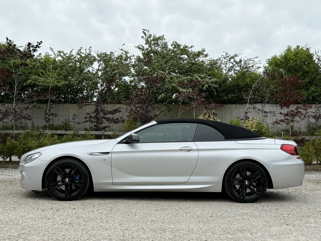 BMW 6 Series 3.0 640D M Sport Convertible Silver #5
