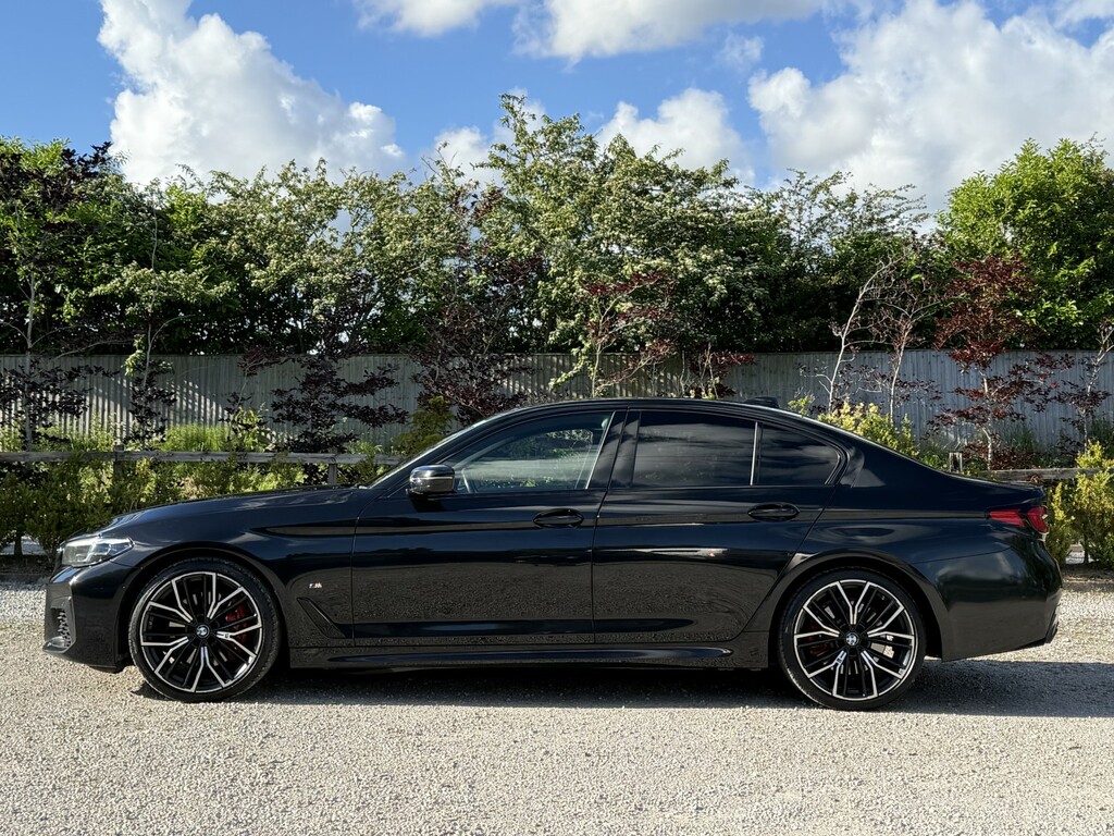 BMW 5 Series 2.0 520D M Sport Saloon Black #5