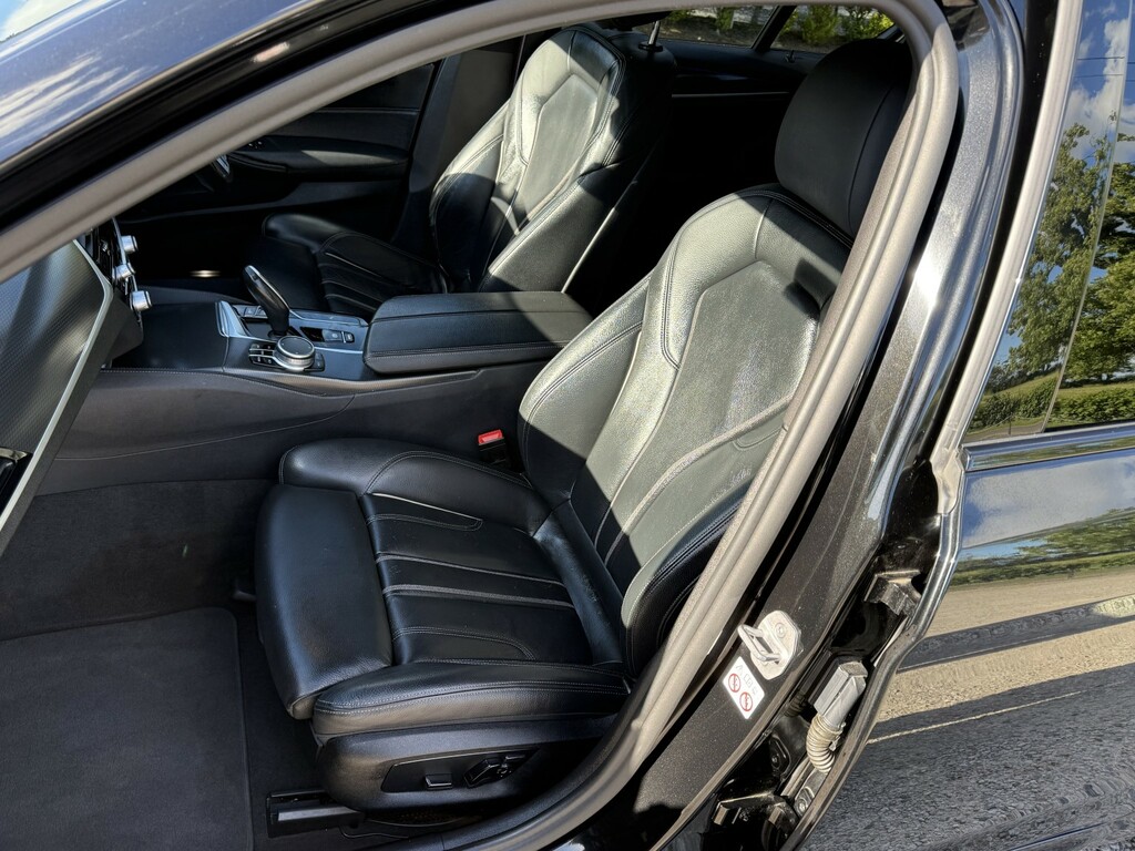 BMW 5 Series Black #12