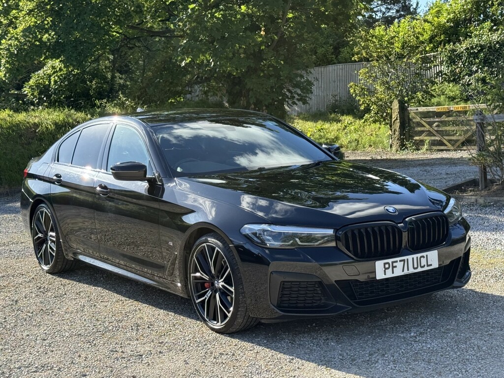BMW 5 Series 2.0 520D M Sport Saloon Black
