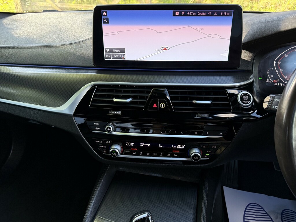 BMW 5 Series Black #16