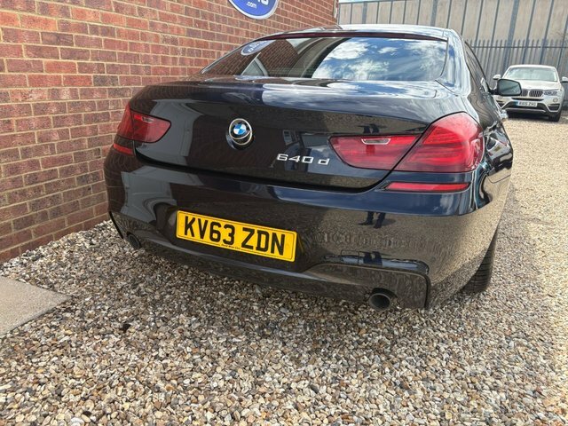 BMW 6 Series Gran Coupe Gran Coupe Black #12
