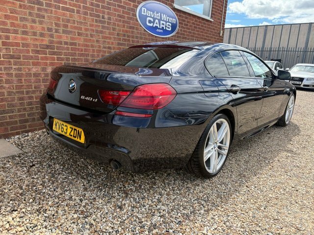 BMW 6 Series Gran Coupe Gran Coupe Black #45