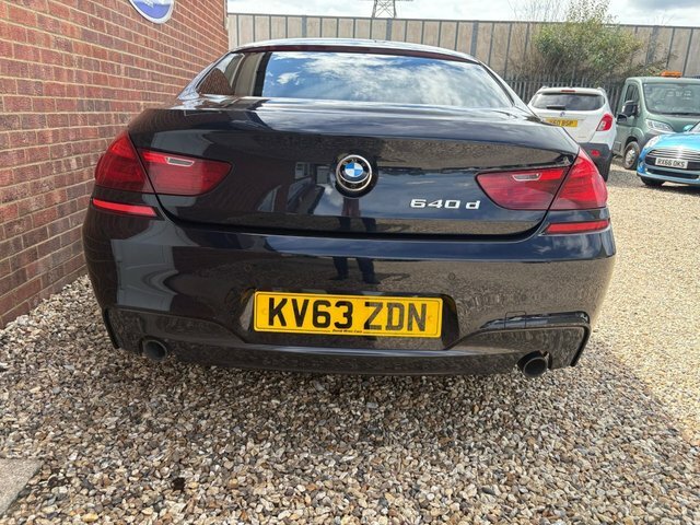 BMW 6 Series Gran Coupe Gran Coupe Black #47
