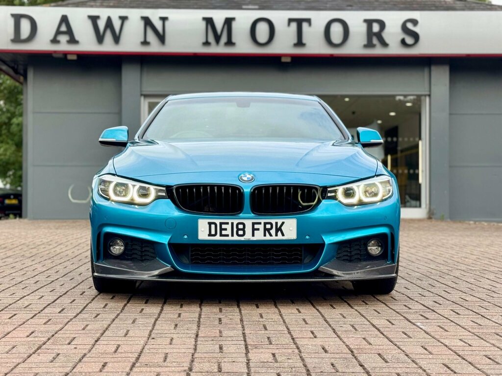 BMW 4 Series 2.0 420I M Sport Euro 6 Ss DE18FRK Blue #5