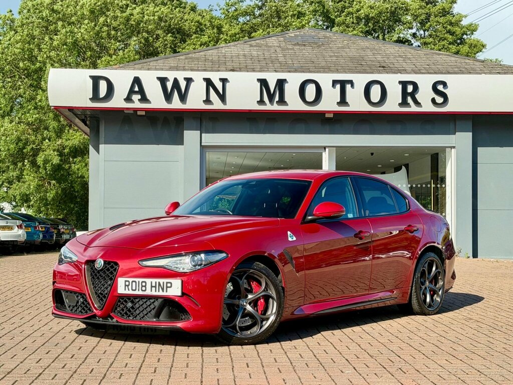 Alfa Romeo Giulia 2.9 V6 Bi-turbo Quadrifoglio Euro 6 Ss Red