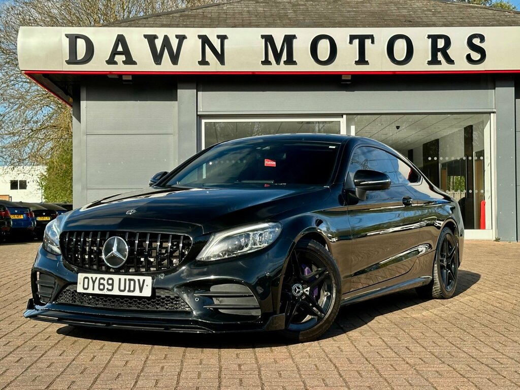 Mercedes-Benz C Class 1.5 C200 Mhev Amg Line Premium G-tronic Euro 6 Black