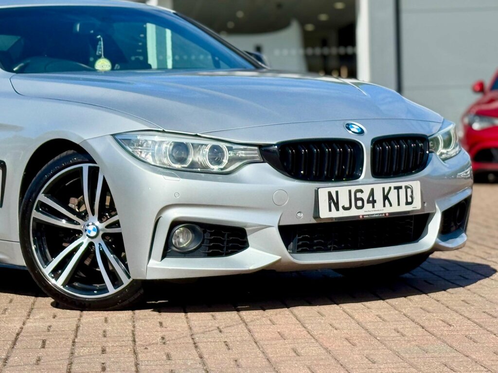BMW 4 Series 3.0 430D M Sport Euro 6 Ss Silver #4