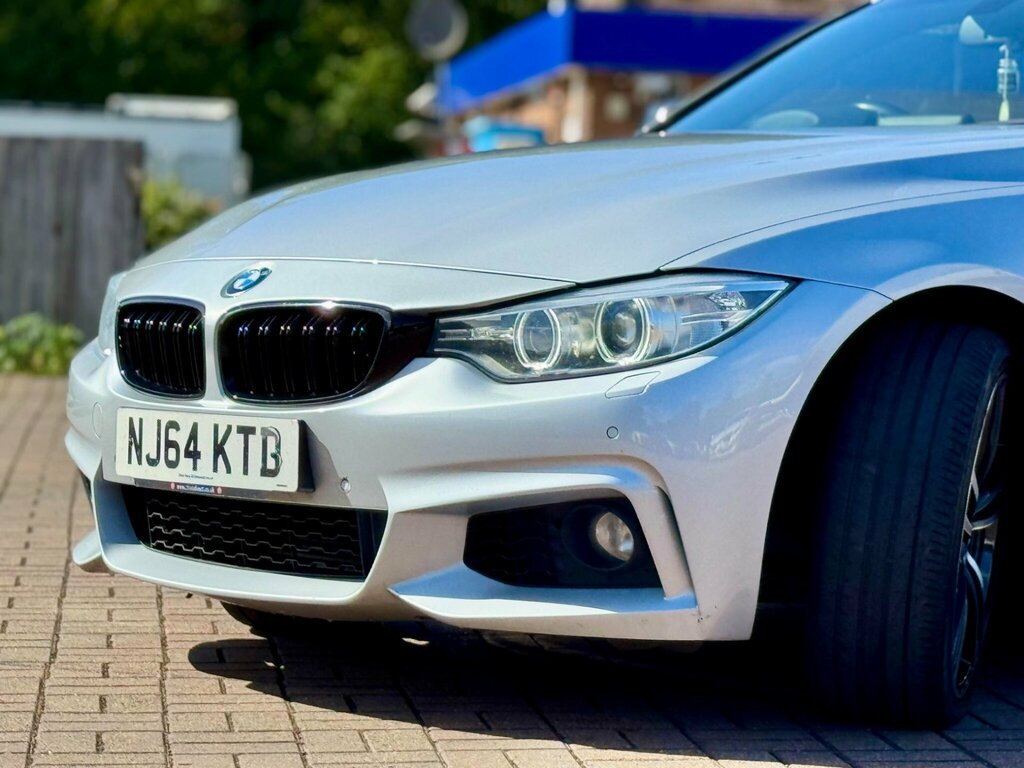BMW 4 Series 3.0 430D M Sport Euro 6 Ss Silver #6
