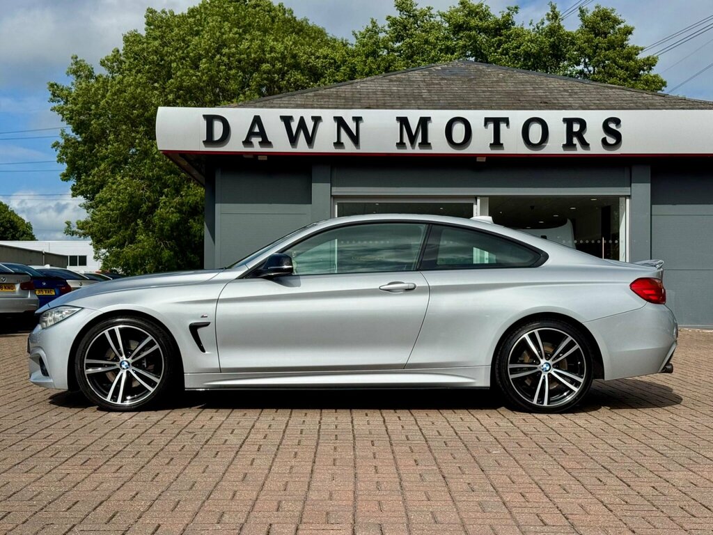 BMW 4 Series 3.0 430D M Sport Euro 6 Ss Silver #2