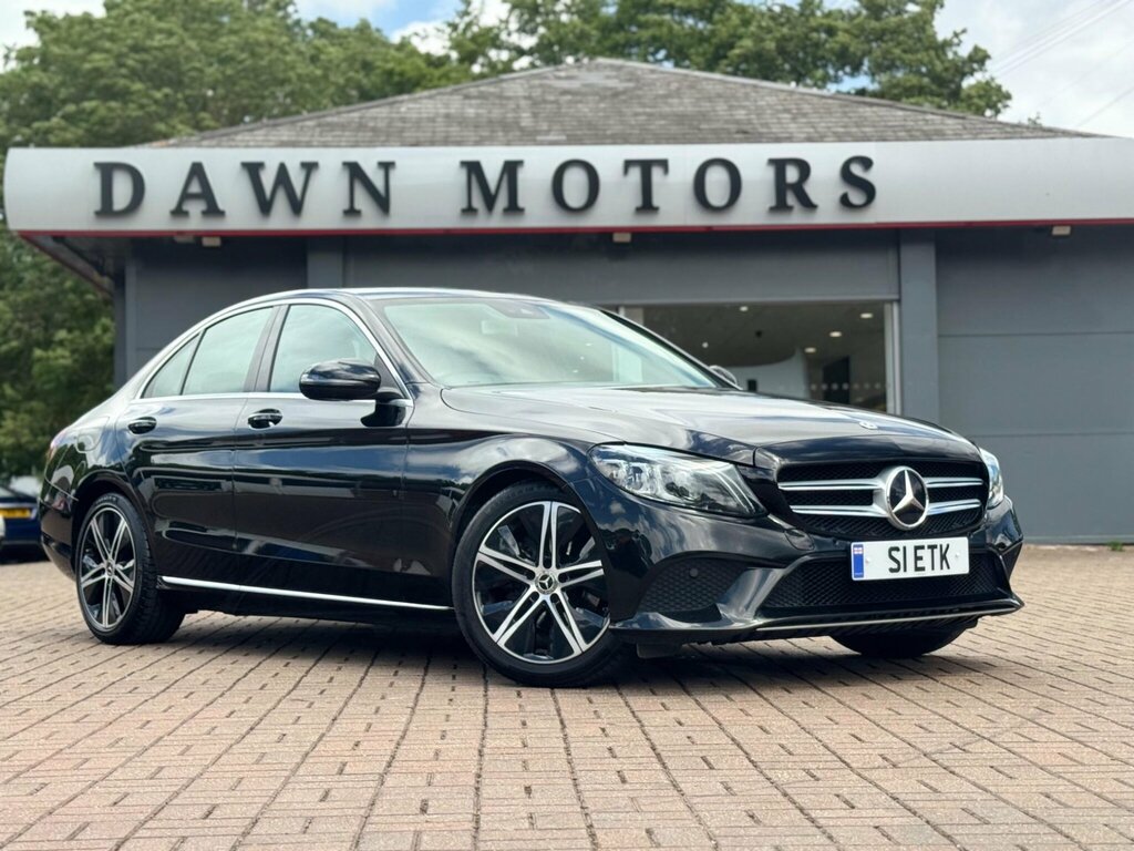 Mercedes-Benz C Class 1.5 C200 Mhev Eq Boost Sport Premium G-tronic E Black